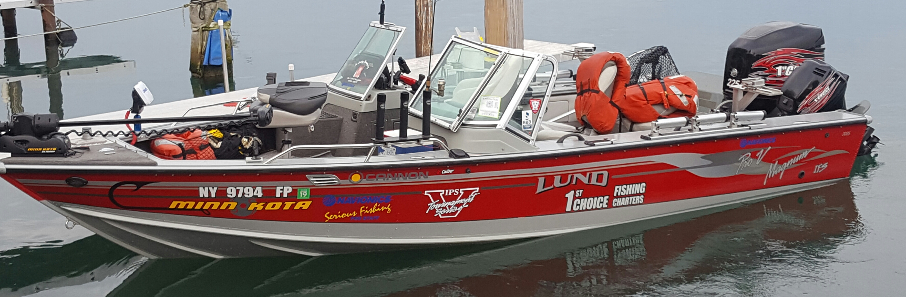Lake Erie & Lake Ontario Fishing Charter Boats by 1st Choice