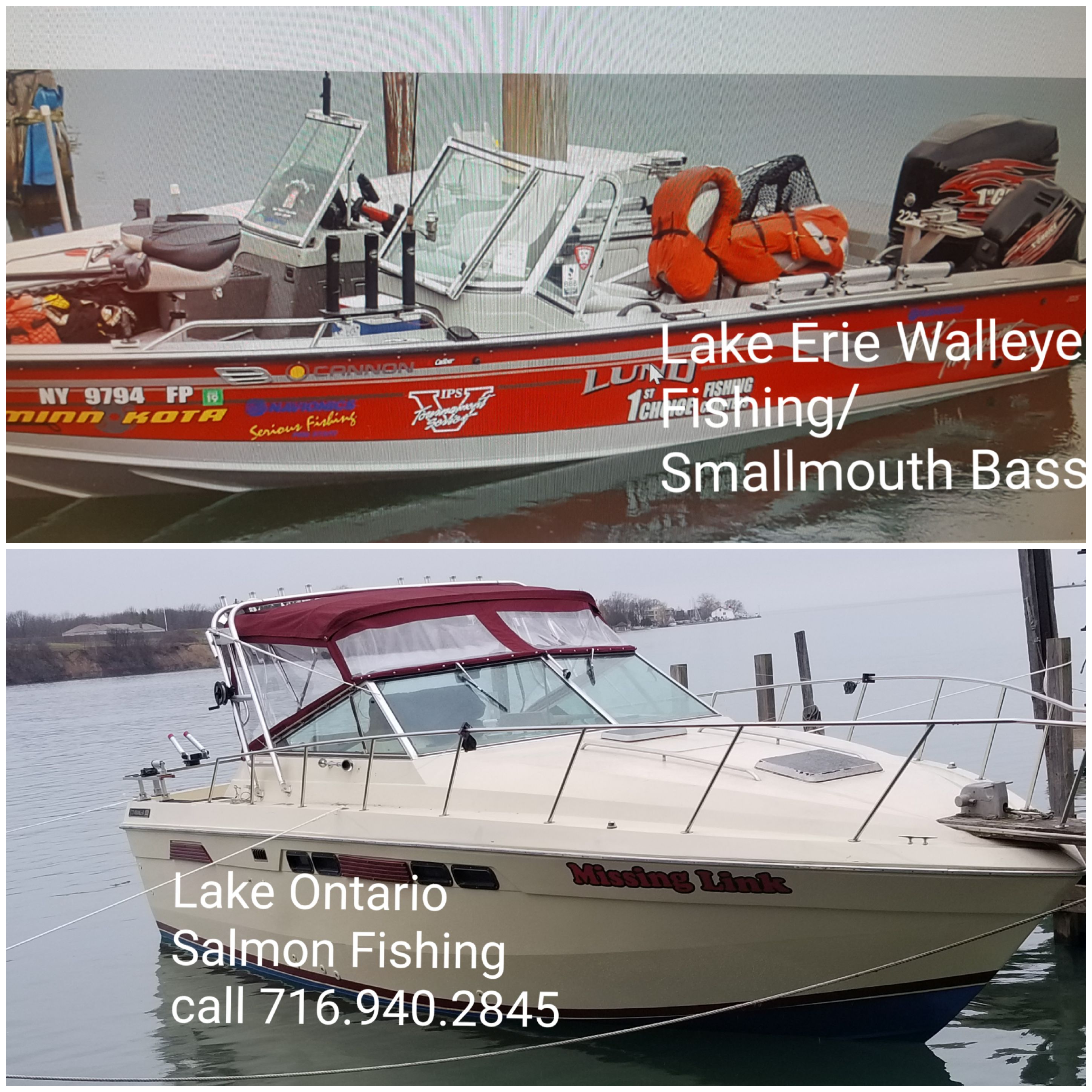 Lake Erie & Lake Ontario Fishing Charter Guide by 1st Choice Fishing  Charters